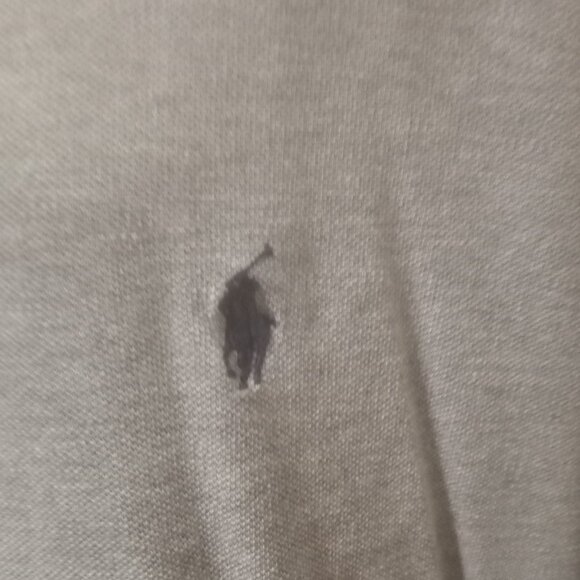 Polo Ralph Lauren Polo Shirt Mens 2XB XXL Big Gray Short Sleeve Casual Comfort - Picture 2 of 12